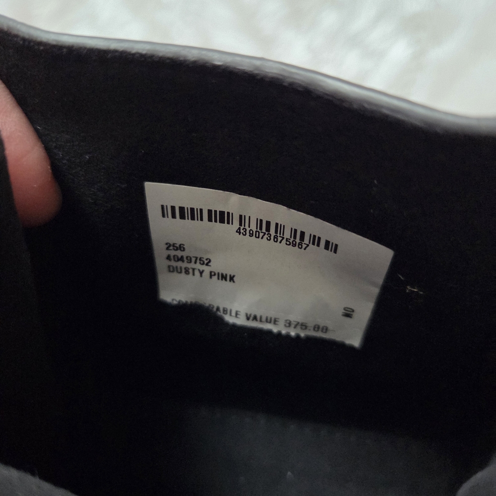 Burberry  Mini Bucket Tote Pink and Tan Bag with Gold Accents - Picture 6 of 16